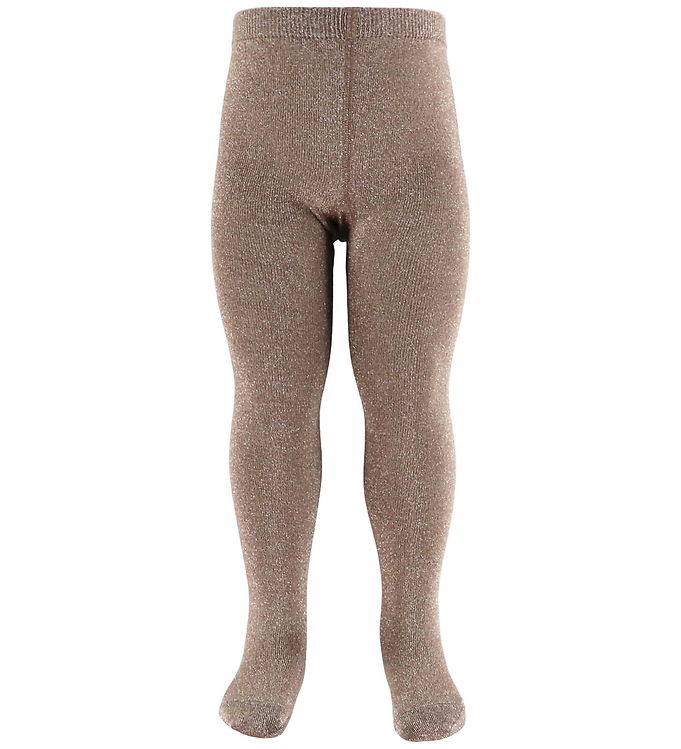 MP Strømpebukser - Glimmer - Brown Sienna