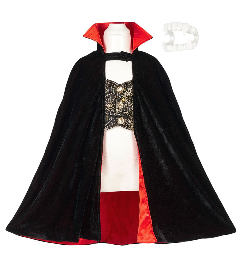 Souza Kostüm - Umhang - Dracula - Schwarz - Souza - 4-8 Jahre (104-128) - Kostüme