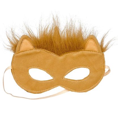 Souza Maskeradkläder - Mask - Lejon - Brun