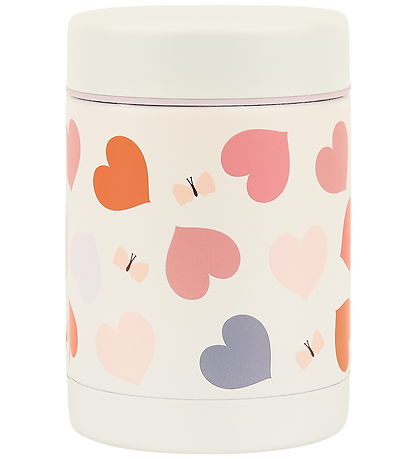 A Little Lovely Company Termobeholder - 300 ml - Hearts