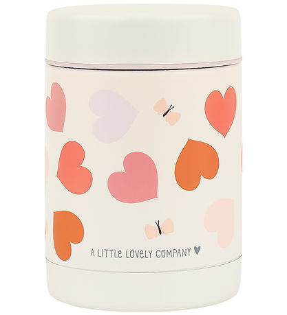 A Little Lovely Company Termobeholder - 300 ml - Hearts