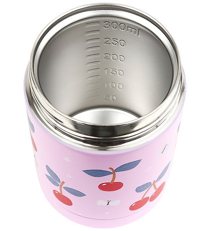 A Little Lovely Company Termobeholder - 300 ml - Cherries