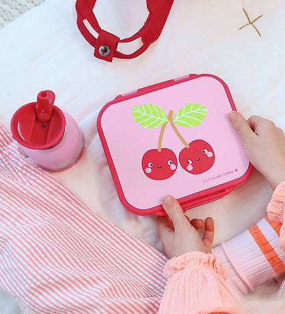 A Little Lovely Company Madkasse - Bento - Happy Cherries