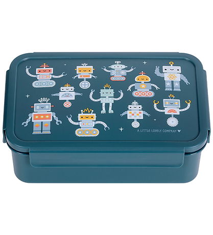 A Little Lovely Company Madkasse - Bento - Robots