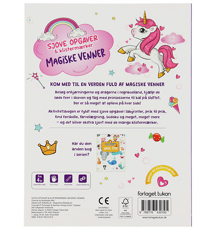 Forlaget Tukan Opgavebog - Magiske Venner
