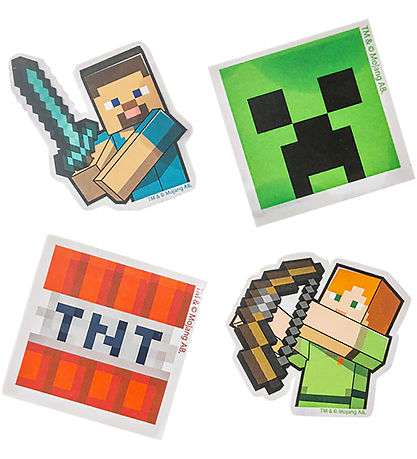 Minecraft Viskelæder - 4 stk