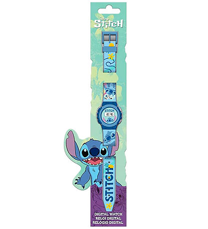 Stitch Armbåndsur - Digital - Blå