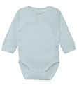 Fixoni Yo Bodysuit l/s - Rib - Arctic Ice