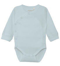 Fixoni Yo Bodysuit l/s - Rib - Arctic Ice