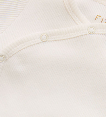Fixoni Slå om Body l/æ - Rib -  Gardenia