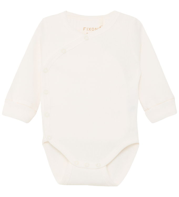 Fixoni Slå om Body l/æ - Rib - Gardenia