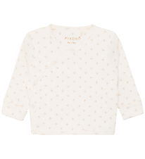 Fixoni Bluse - Rib - Gardenia