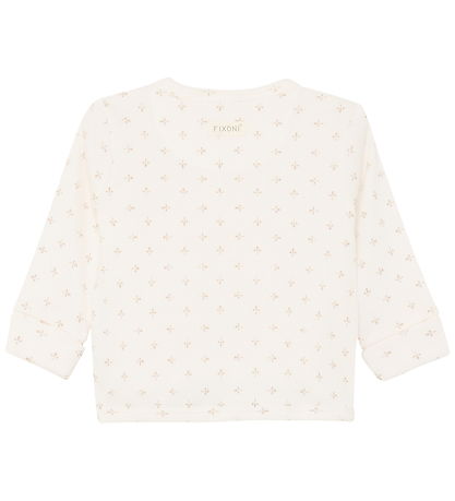 Fixoni Bluse - Rib - Gardenia