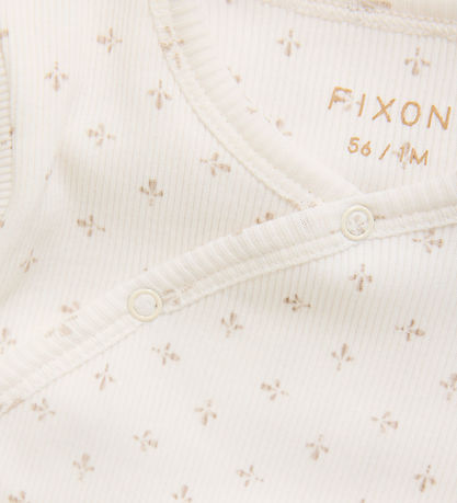 Fixoni Bluse - Rib - Gardenia