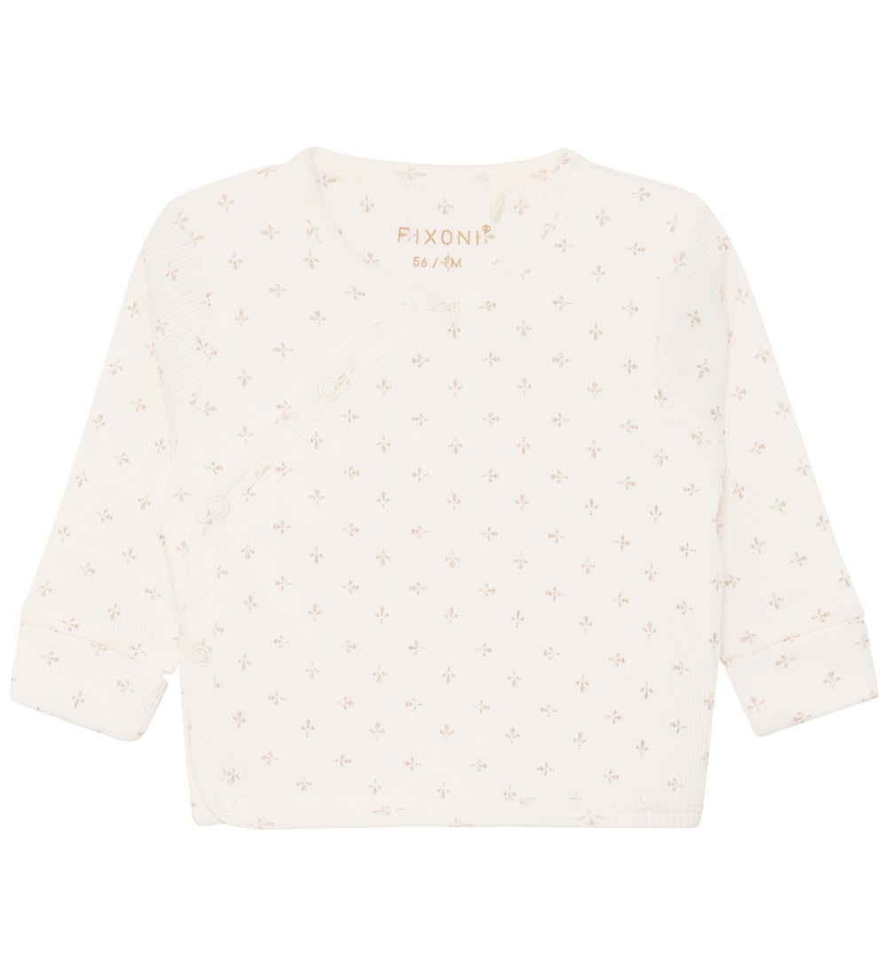 Fixoni Blouse - Rib - Gardnia av Imprim - Fixoni - 62 - Blouse 13$