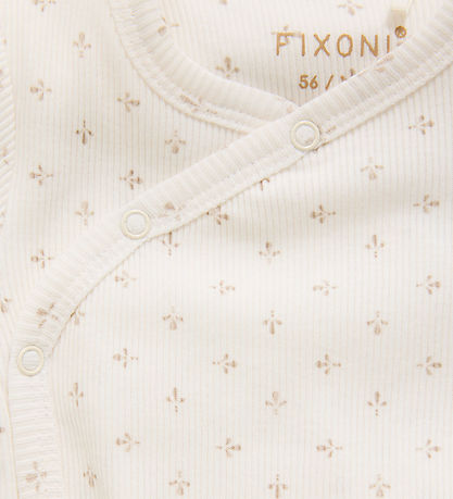 Fixoni Slå om Body l/æ - Rib - Gardenia