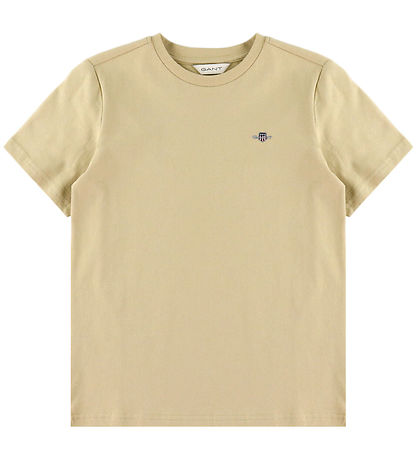 GANT T-shirt - Shield - Oat Beige