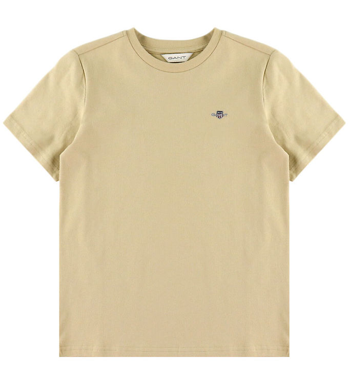 GANT T-shirt - Shield - Oat Beige