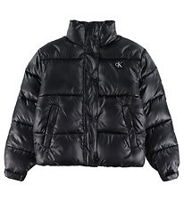 Calvin Klein Dunjakke - Short Puffer - BlackBlack