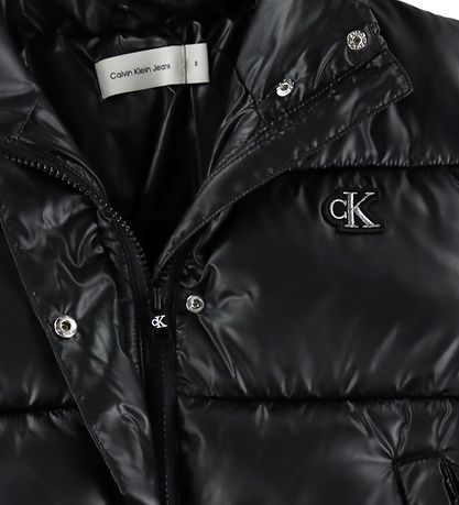 Calvin Klein Dunjakke - Short Puffer - BlackBlack
