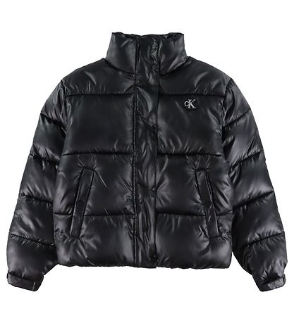 Calvin Klein Dunjakke - Short Puffer - BlackBlack
