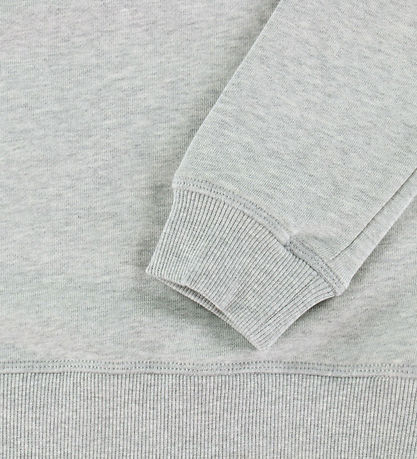 GANT Sweatshirt - Half Zip - Grey Melange