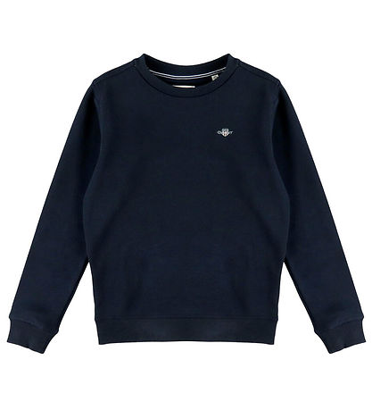 GANT Sweatshirt - Shield Crew - Evening Blue