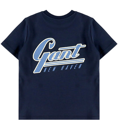GANT T-shirt - New Haven - Evening Blue