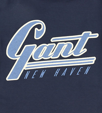 GANT T-shirt - New Haven - Evening Blue