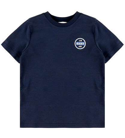 GANT T-shirt - New Haven - Evening Blue