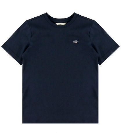 GANT T-shirt - Shield - Evening Blue