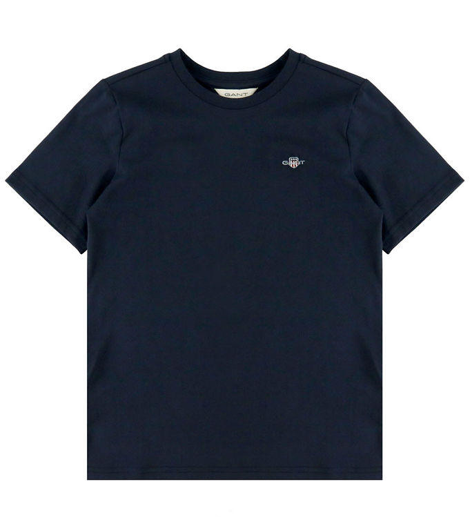 GANT T-shirt - Shield - Evening Blue