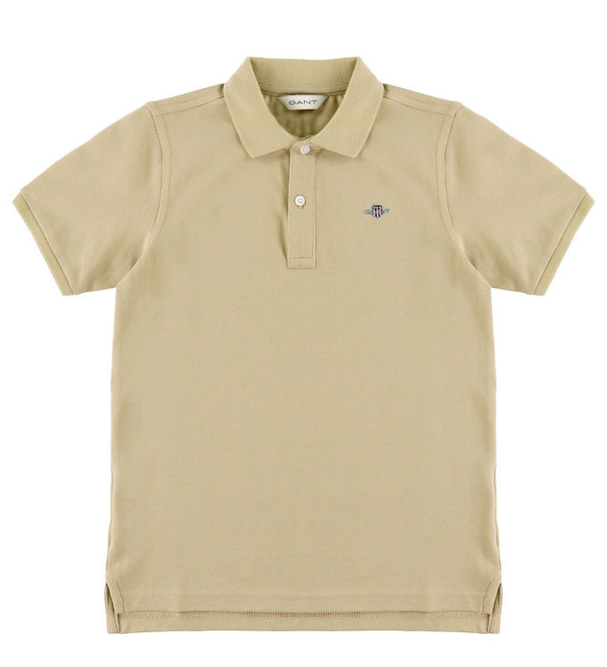 GANT Polo - Shield - Oat Beige