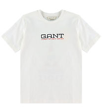 GANT T-shirt - Coastal Graphis - White