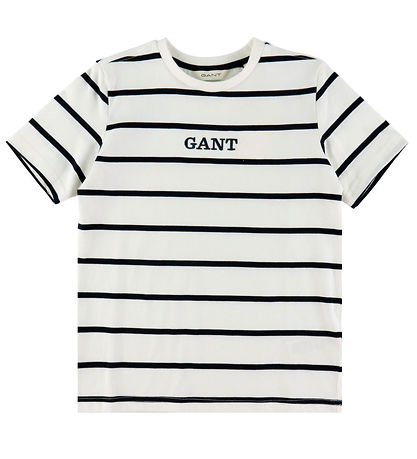 GANT T-shirt - Graphic Stripe - White