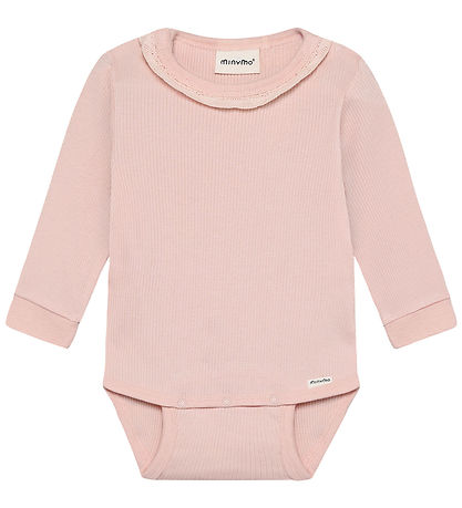 Minymo Body l/æ - Rib - Peach Whip