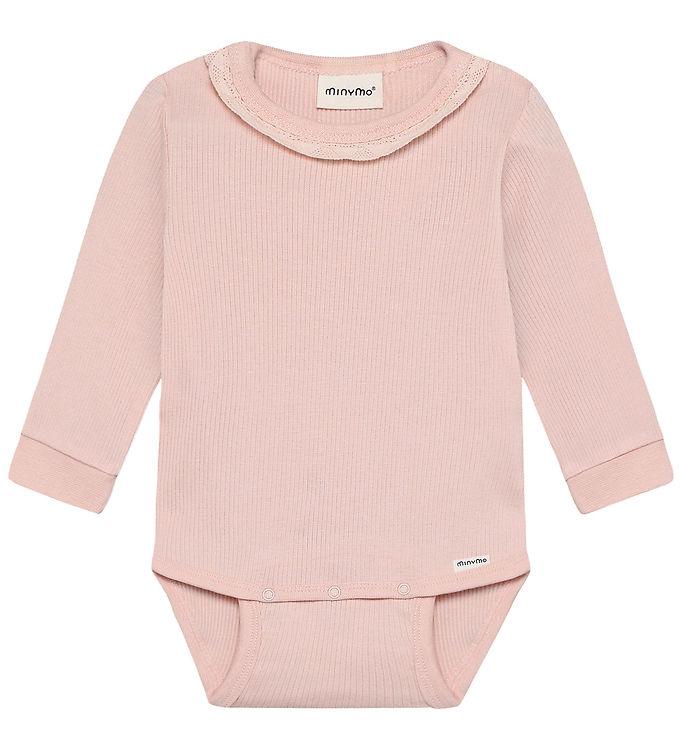 Minymo Body l/æ - Rib - Peach Whip