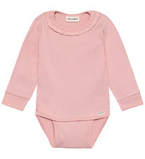 Minymo Body l/æ - Rib - Silver Pink