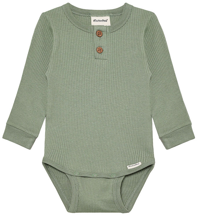 Minymo Body l/æ - Rib - Lily Pad