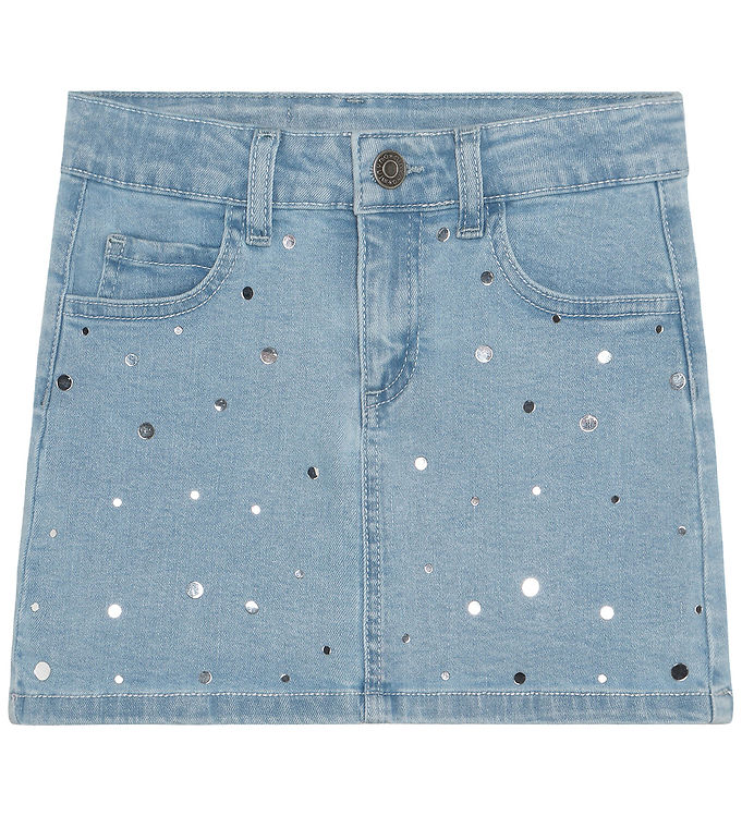 Minymo Nederdel - Faded Denim