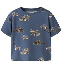 Name It T-shirt - NmmJanol - Vintage Indigo