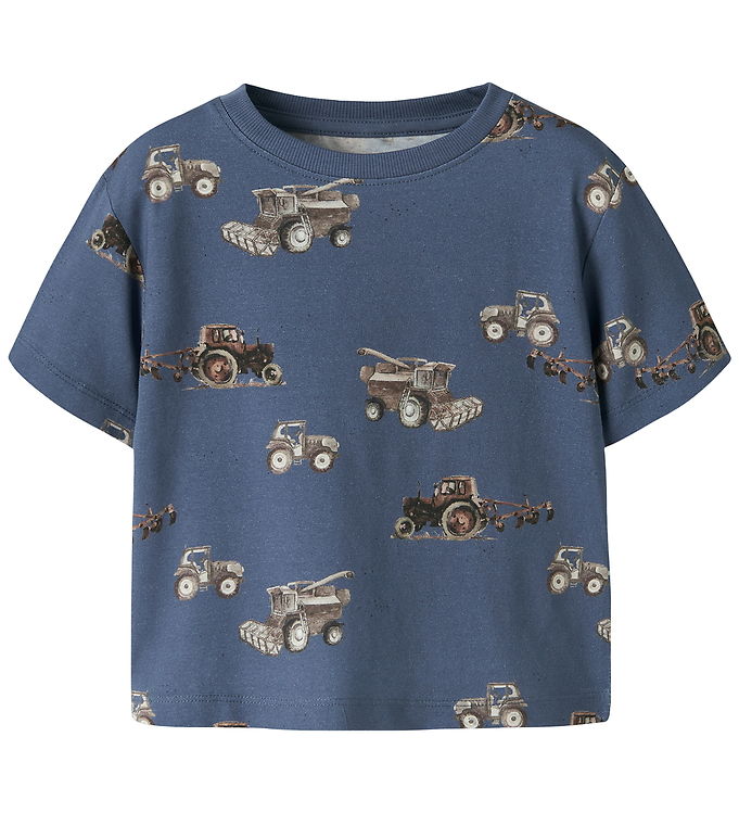 NAME IT T-shirt Janol Vintage Indigo