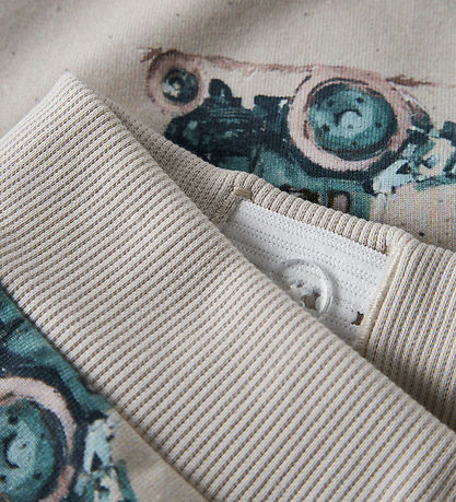 Name It Sweatshorts - NmmJanol - Chateau Gray