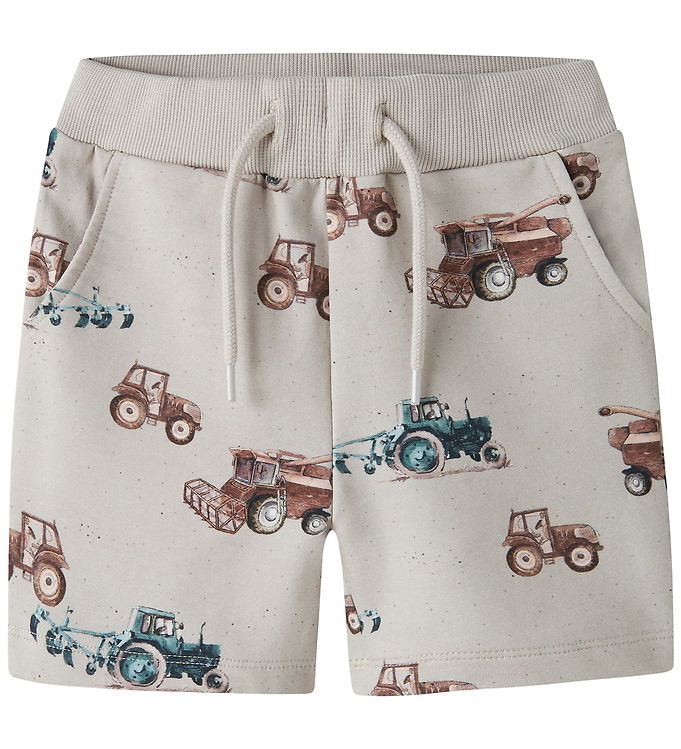 Name It Sweatshorts - NmmJanol - Chateau Gray