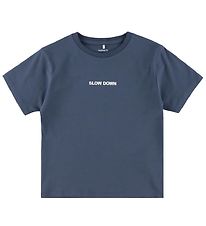 Name It T-shirt - NmmJaves - Vintage Indigo