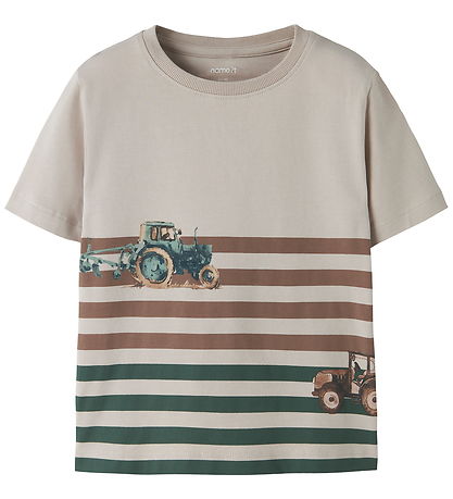 Name It T-shirt - NmmJalo - Chateau Gray