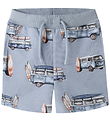 Name It Sweatshorts - NmmJaxon - Blue Fog