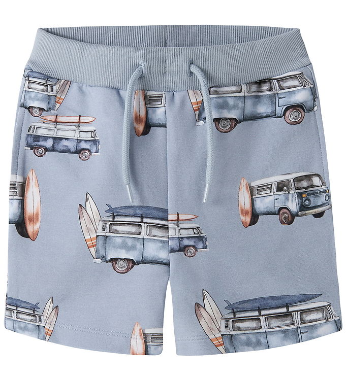 Name It Sweatshorts - NmmJaxon - Blue Fog