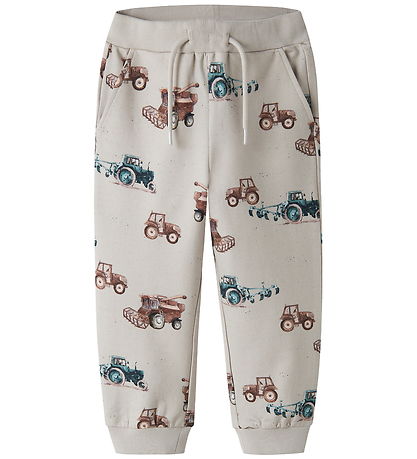 Name It Sweatpants - NmmJanol - Chateau Gray