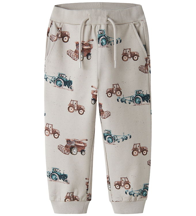 Name It NmmJanol - Sweatpants - Beige - 116